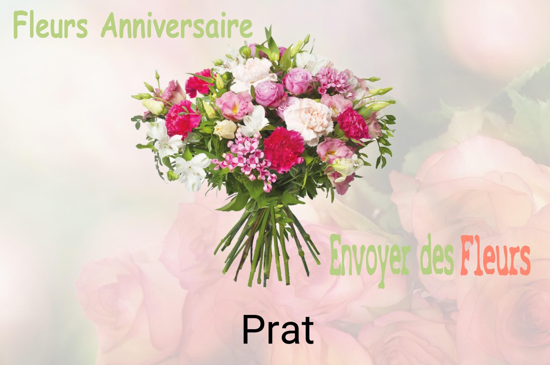 Bouquet de fleurs d’anniversaire livré à Prat